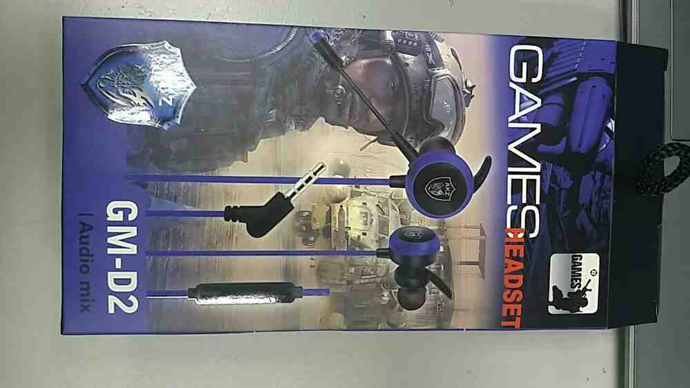 Наушники и Bluetooth-гарнитуры Games Headset GM-D2, фото №1