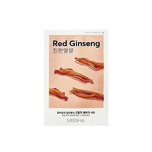 Тканевая Маска для лица MISSHA Airy Fit (Red Ginseng), 19 мл - Фото 1