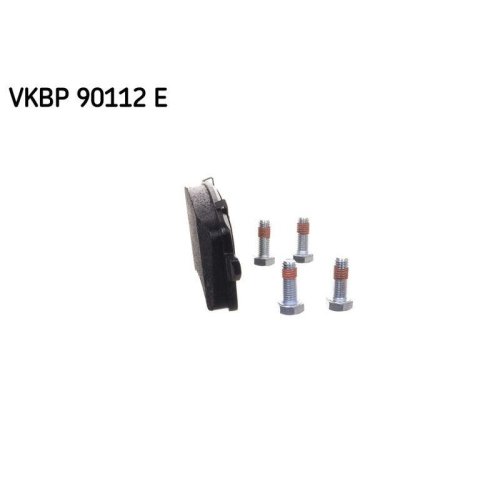 Комплект тормозных колодок, дисковый тормоз SKF VKBP 90112 E для AUDI PORSCHE задний мост, фото №4
