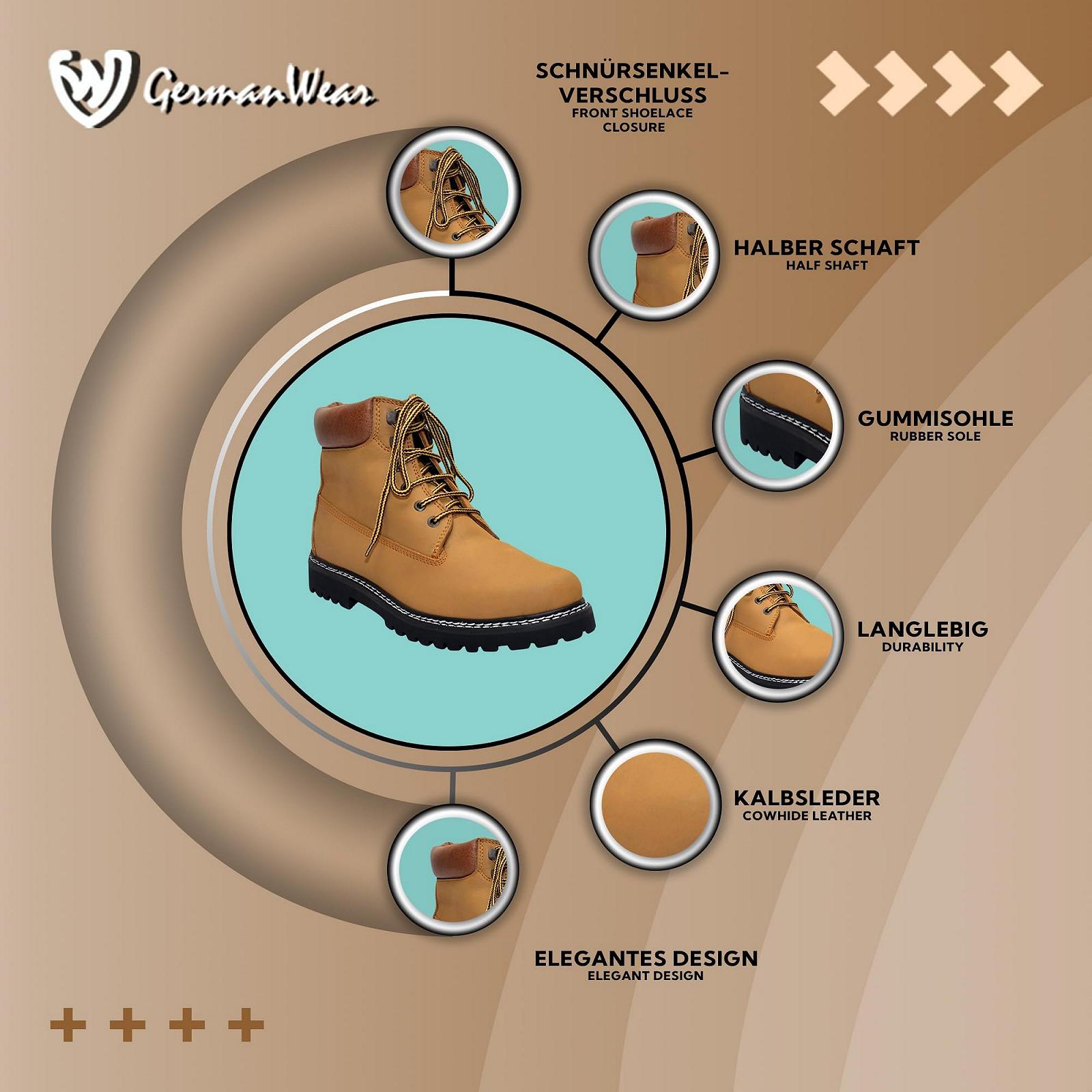 Ботинки Desert Boots Medium Brown Wig, фото №4