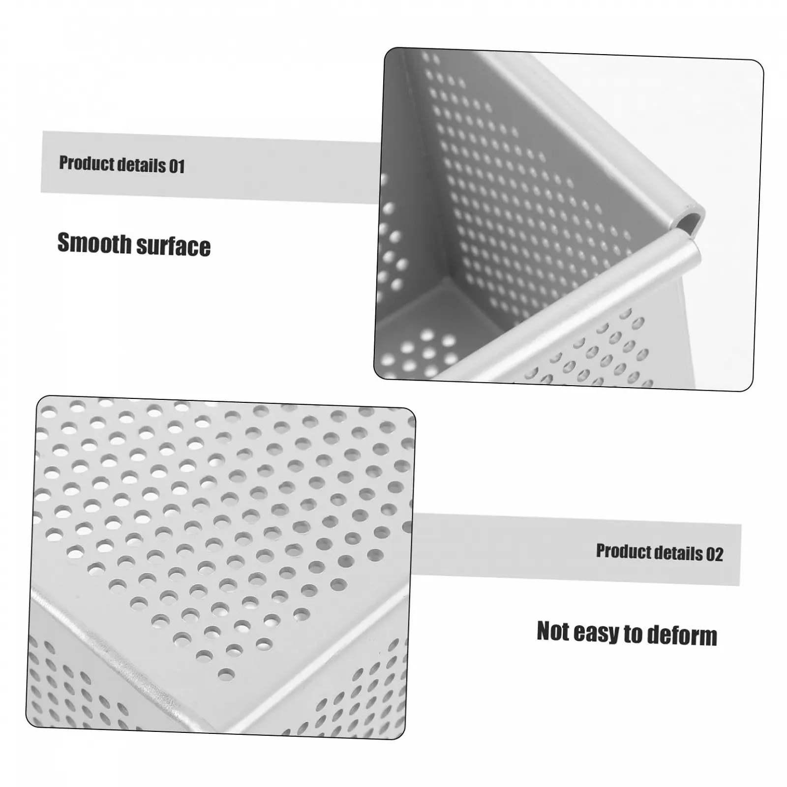 Міні-форма для випікання тостового хліба квадратна алюмінієвий сплав багаторазова з гладкими краями, фото №5 Міні-форма для випікання тостового хліба квадратна алюмінієвий сплав багаторазова з гладкими краями, фото №5