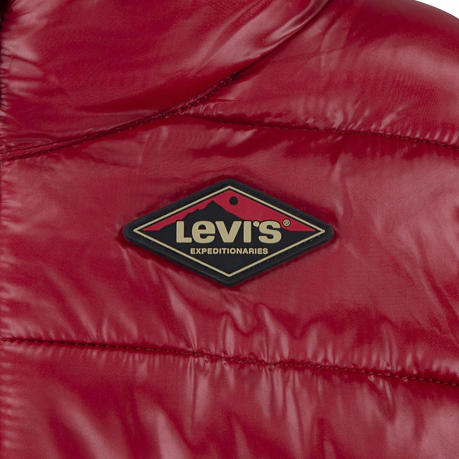 Куртка Levi's Kids LVB Sherpa Lined MDWT Puffer для хлопчиків, фото №3