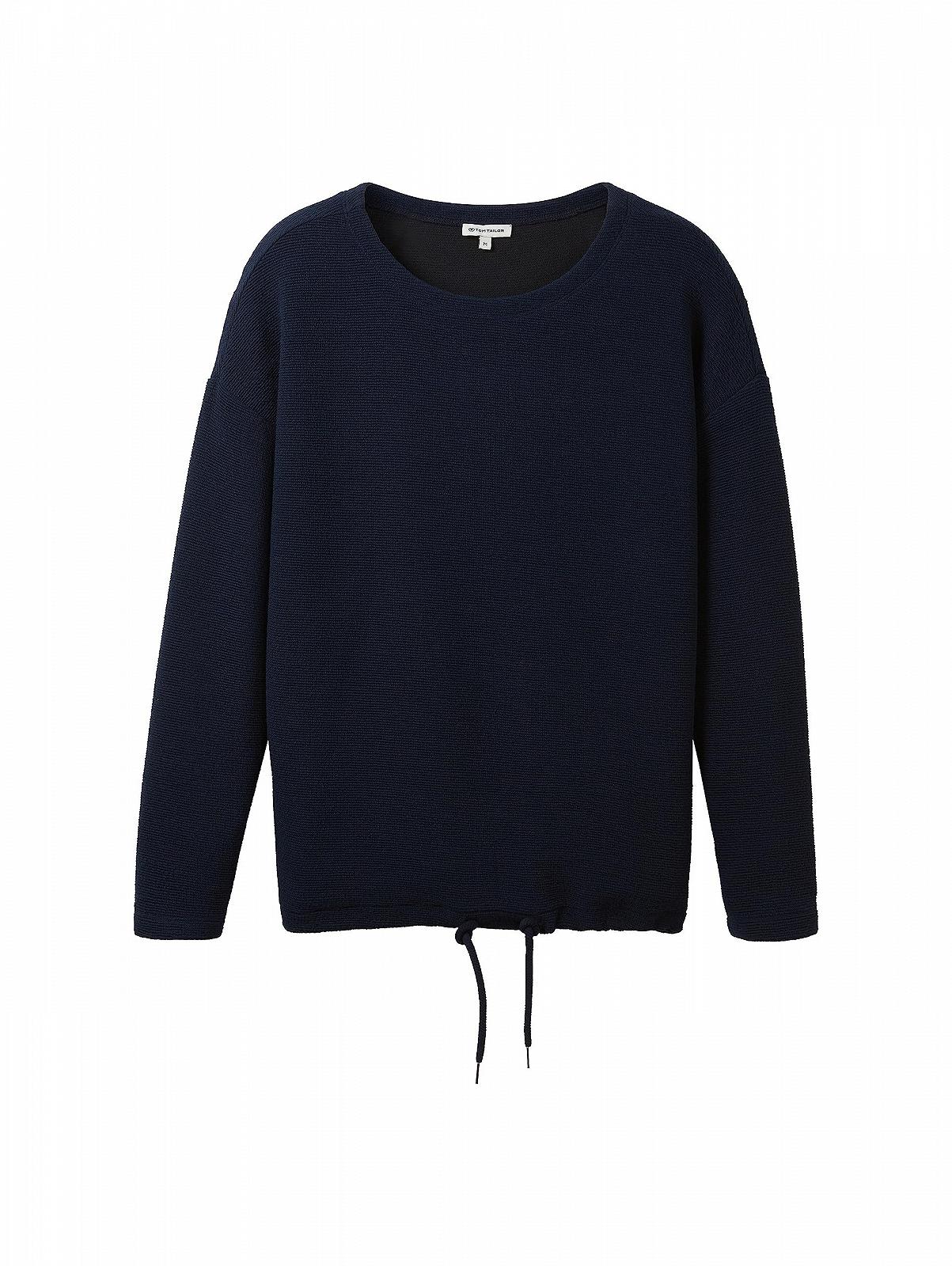 Женская Толстовка TOM TAILOR С Текстурой и Шнурком, фото №5