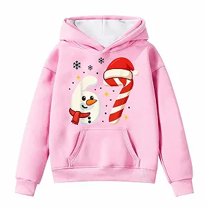 Худи Kinder с цифровой печатью, длинными рукавами и передним карманом, размер 146 - Фото 1