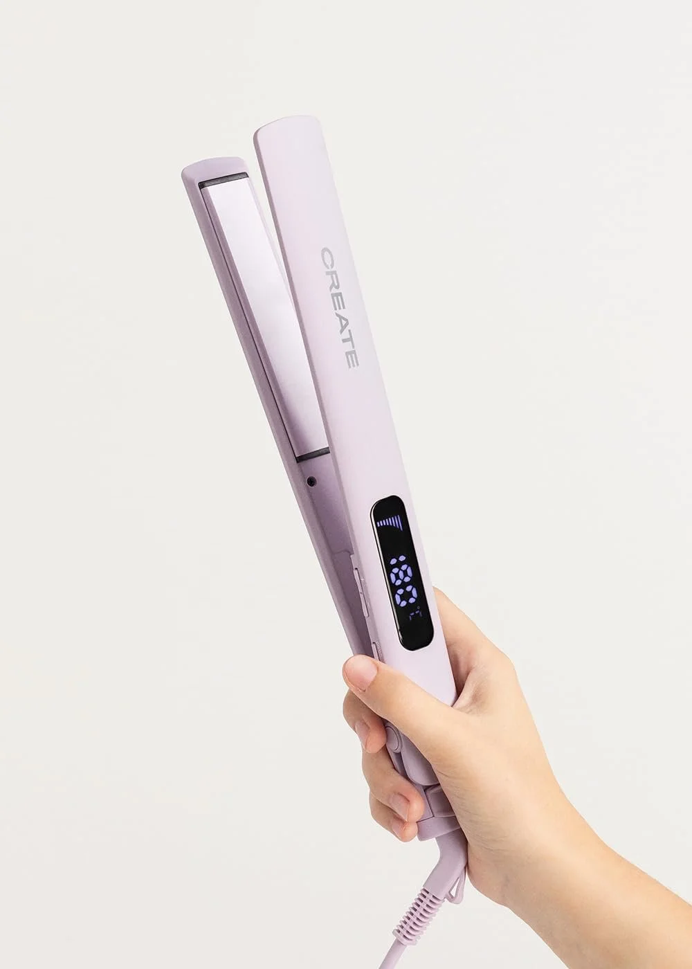 Выпрямитель для волос CREATE Ceramic Styler Slim Керамическое покрытие 9 температурных режимов 45 Вт Фиолетовый, фото №4 Выпрямитель для волос CREATE Ceramic Styler Slim Керамическое покрытие 9 температурных режимов 45 Вт Фиолетовый, фото №4