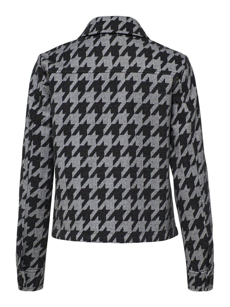 Куртка ONLEMMA LOU CHECK JACKET OTW 15252689 Черный в клетку XS, фото №2