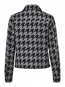 Куртка ONLEMMA LOU CHECK JACKET OTW 15252689 Черный в клетку XS synthetic.ua - Фото 1
