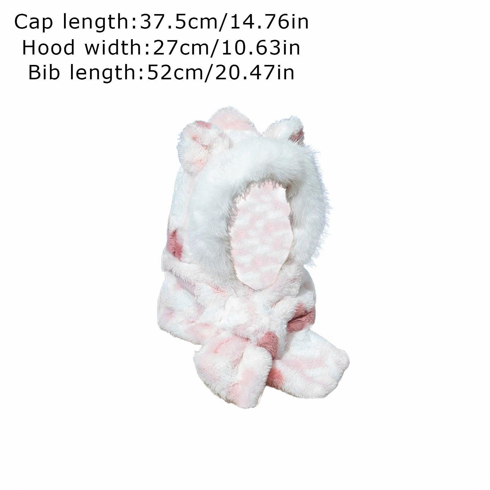 Зимова шапка з капюшоном, фото №5