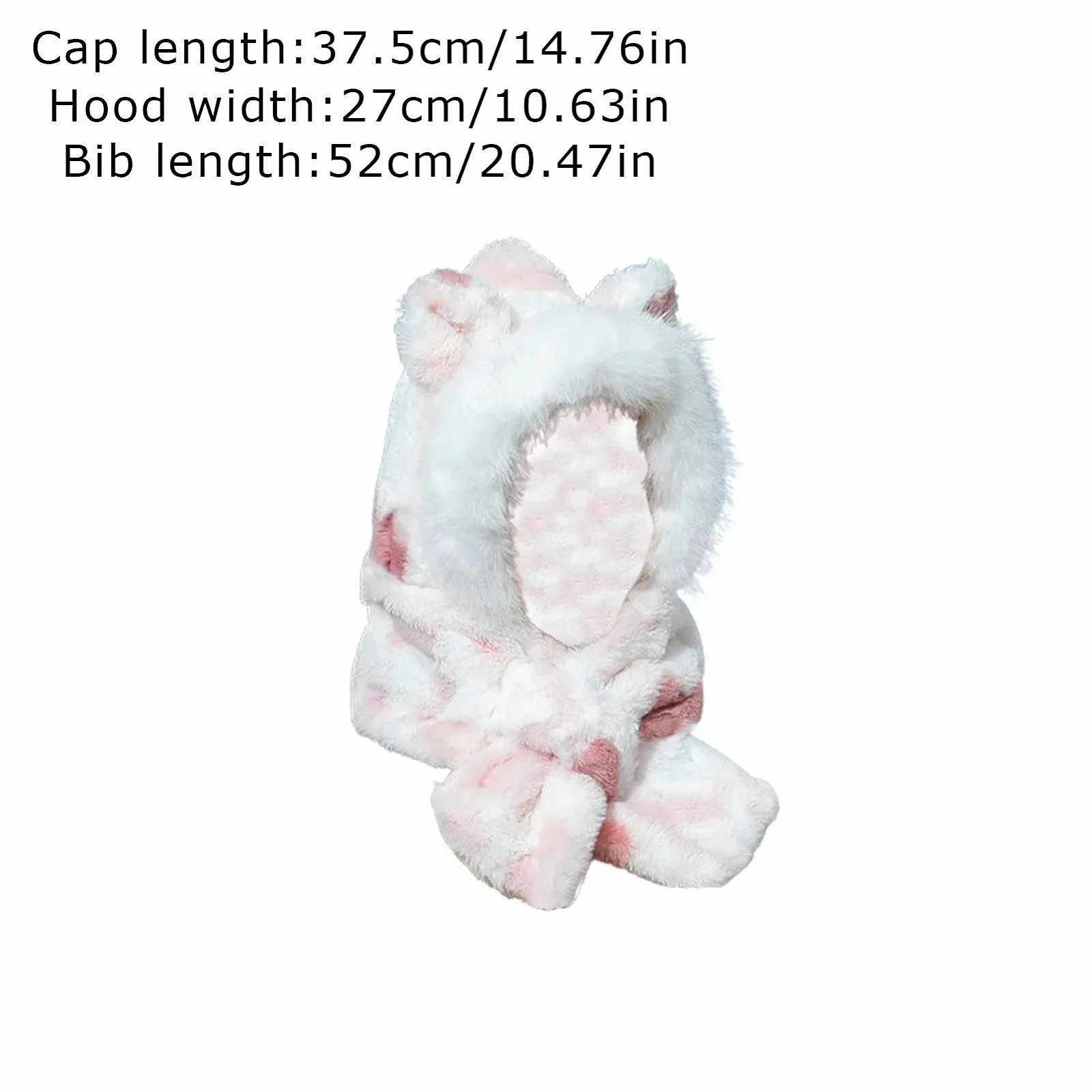 Зимова шапка з капюшоном, фото №5