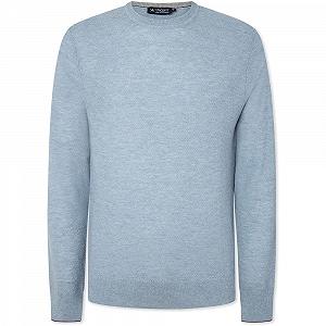 Джемпер Hackett London Wsc Textured Crew для чоловіків synthetic.ua - Фото 1