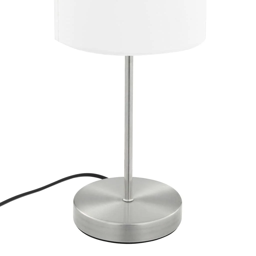 Настільна лампа vidaXL 2 шт. сенсорна E14 біла, фото №3