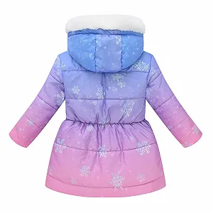 Зимова куртка для дівчат, пуховик, тепла зимова стьобана куртка synthetic.ua - Фото 1