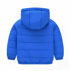 Детская зимняя куртка для девочек с подкладкой, детские зимние пуховики с капюшоном, зимняя куртка, осенне-зимняя ветрозащитная одежда на молнии, легкая хлопковая куртка, пуховик synthetic.ua - Фото 1