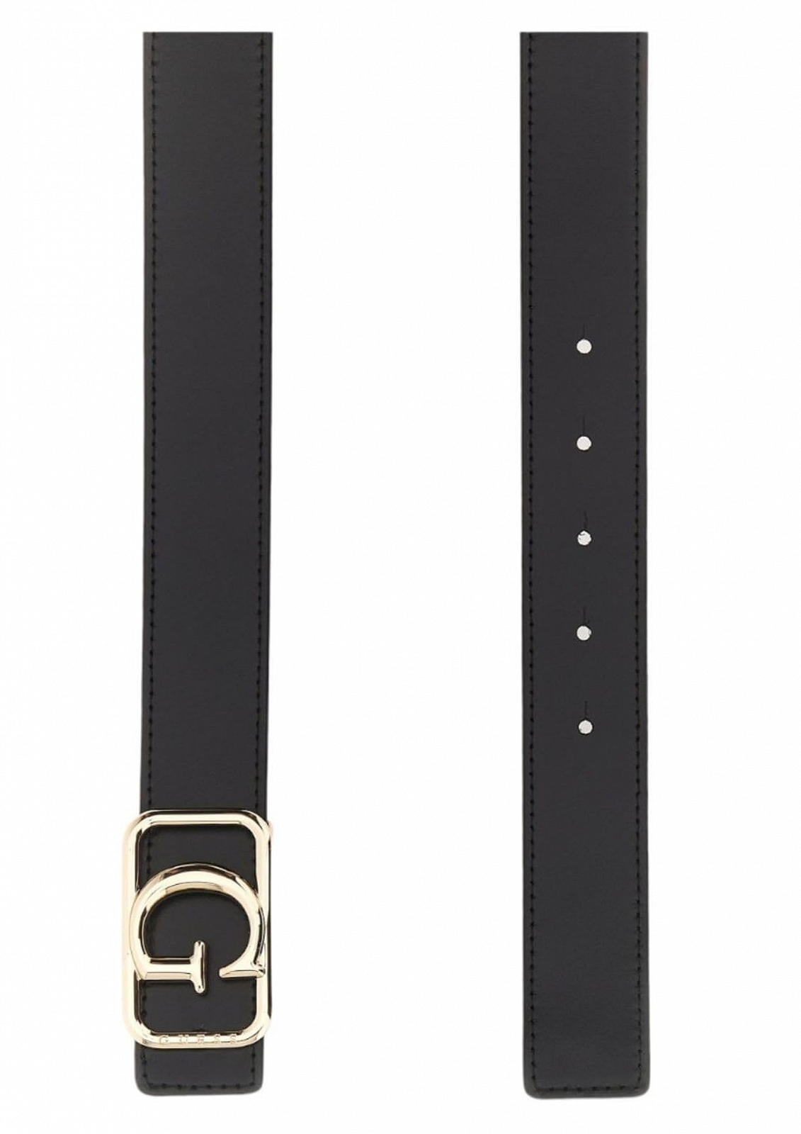 Жіночий ремінь Guess - Mietta Adjustable / Reversible Чорний (Coal) - М, фото №2