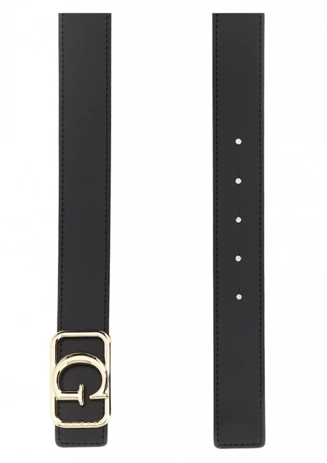 Женский ремень Guess - Mietta Adjustable / Reversible Черный (Coal) - М, фото №2