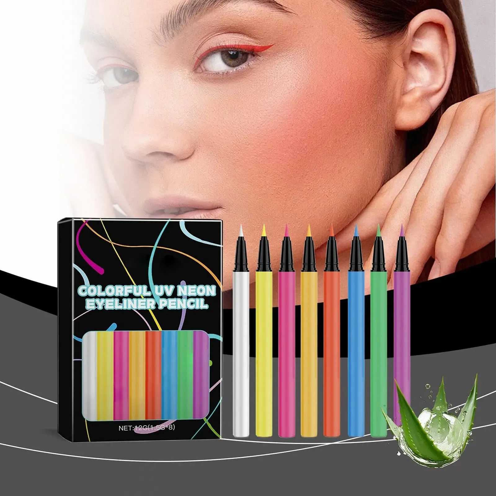 Рідка Підводка для Очей З Блискітками, фото №7 Рідка Підводка для Очей З Блискітками, фото №7