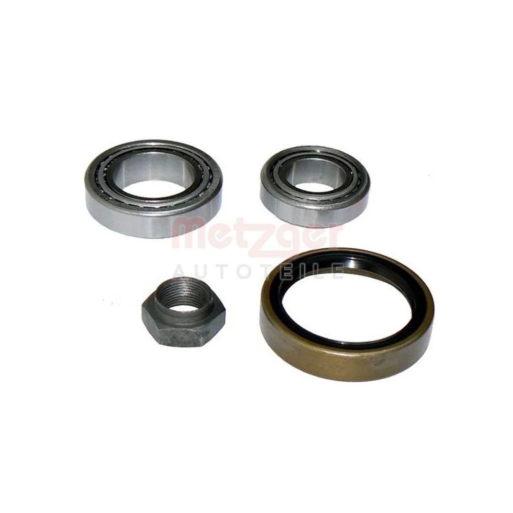 Комплект підшипника ступиці METZGER WM 996 для CITROËN FIAT PEUGEOT, задня вісь, фото №1