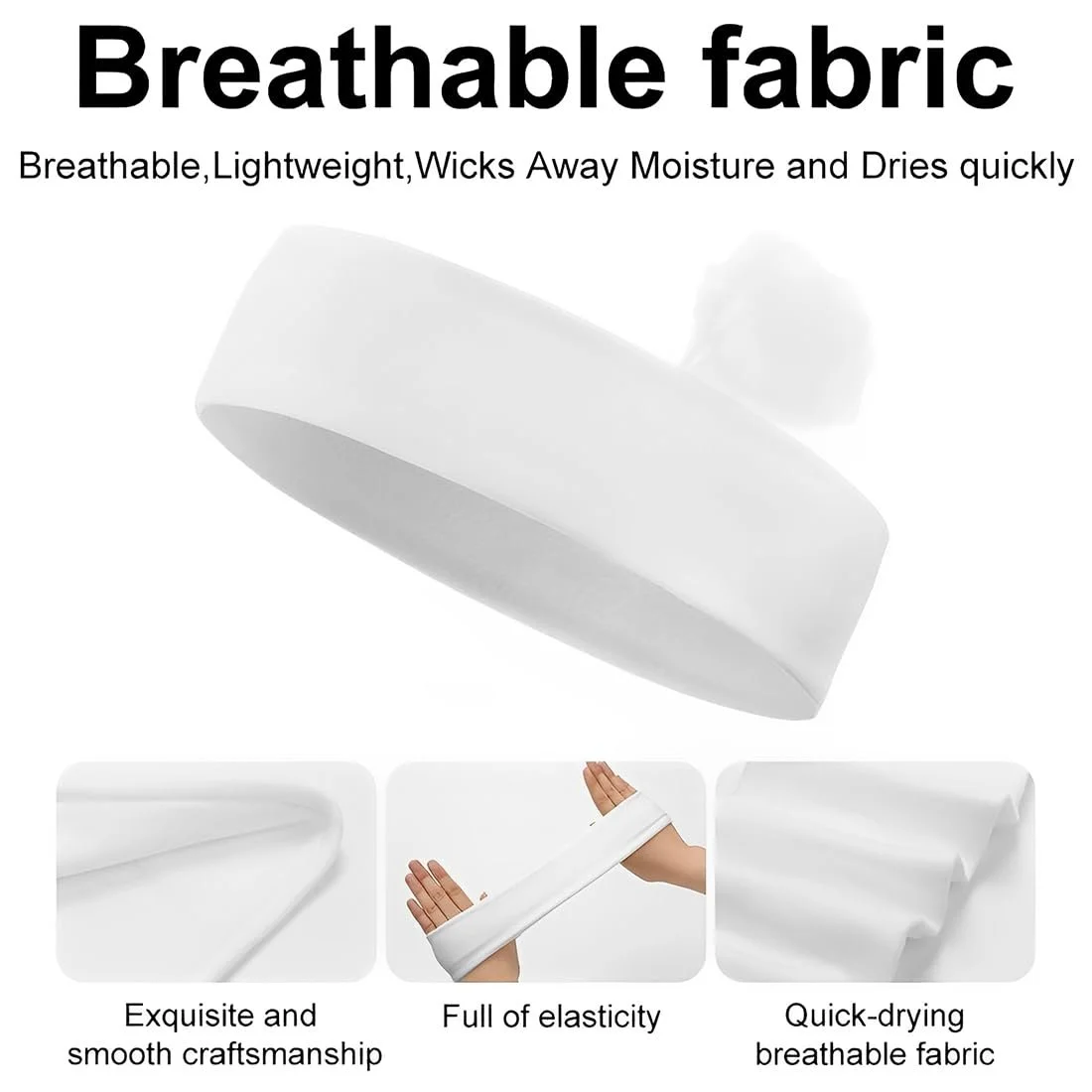 Набір з еластичних пов'язок для жінок, м'які, фото №3