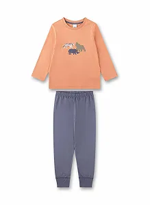 Пижама Sanetta для мальчиков Оранжевый - Фото 1