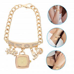 Часы женские LIFKOME с бриллиантами synthetic.ua - Фото 1