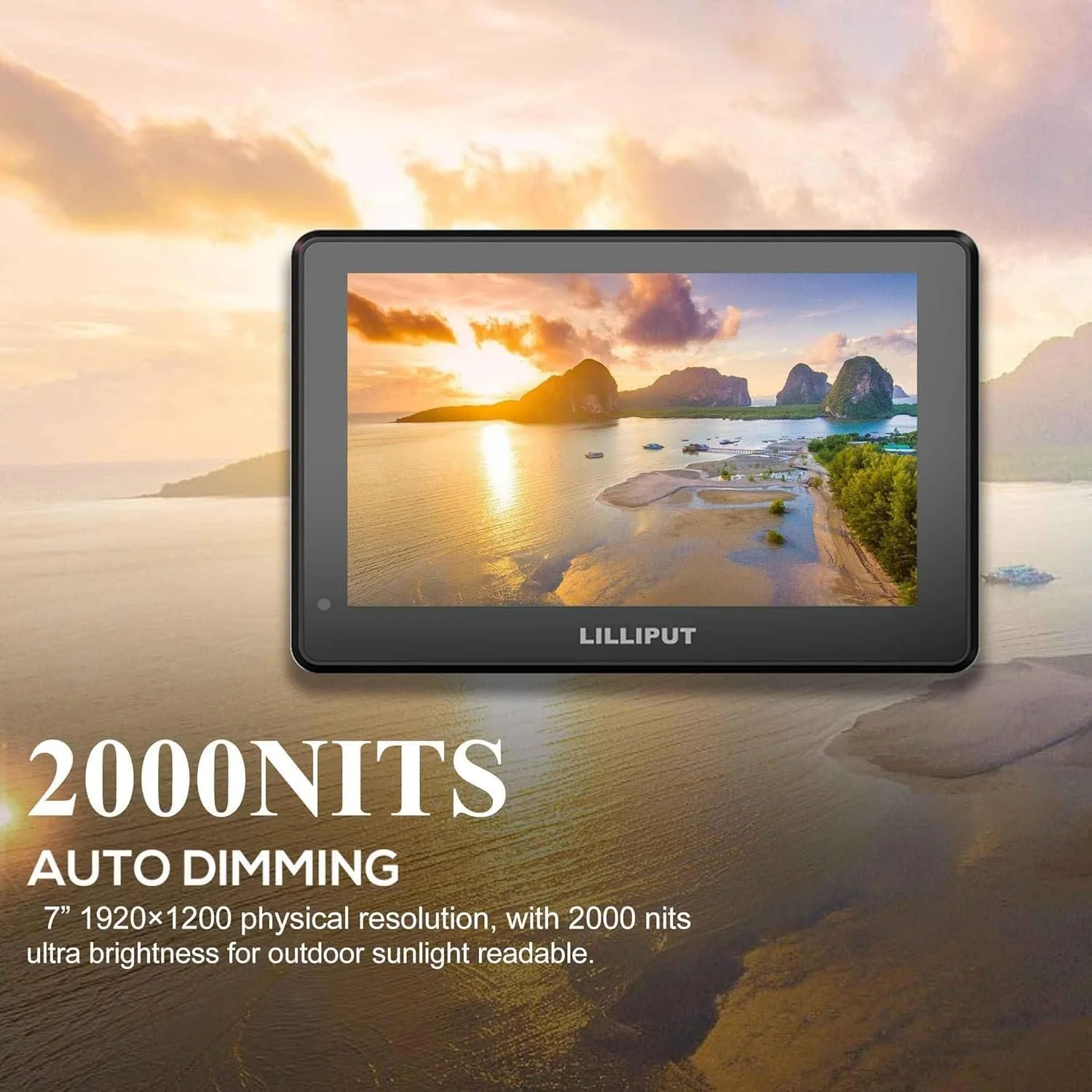 Накамерный сенсорный монитор 7" LILLIPUT HT7S Full HD 60 Гц, фото №3 Накамерный сенсорный монитор 7" LILLIPUT HT7S Full HD 60 Гц, фото №3