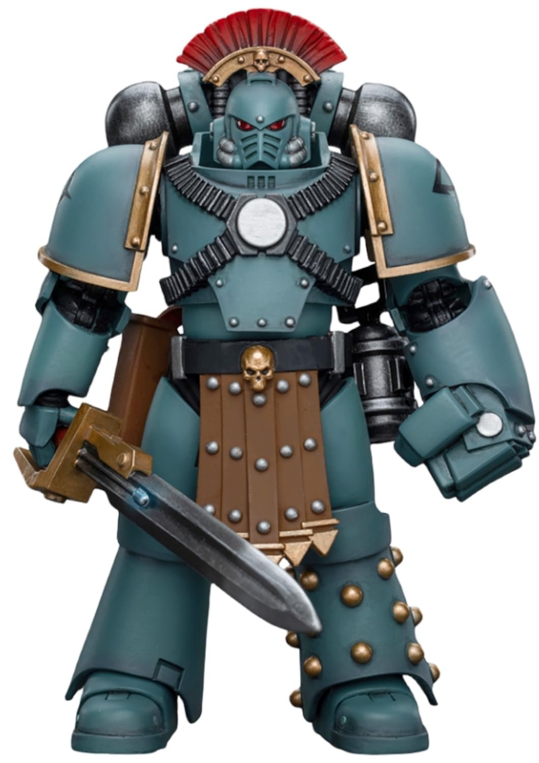Фігурка колекційна JoyToy Warhammer The Horus Heresy Sons of Horus MKIV Tactical Squad Sergeant with Power Fist, масштаб 1:18, фото №1