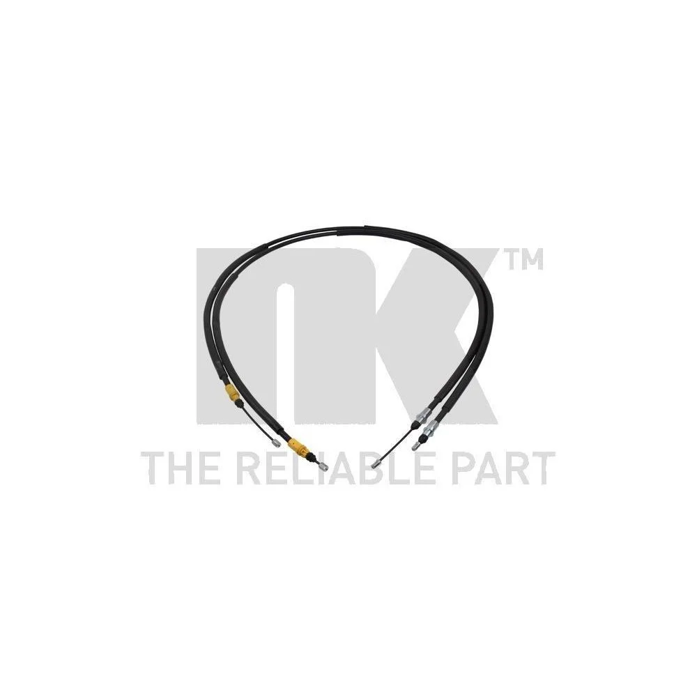 Трос стоянкового гальма NK 9039158 для RENAULT лівий правий, фото №1 Трос стоянкового гальма NK 9039158 для RENAULT лівий правий, фото №1