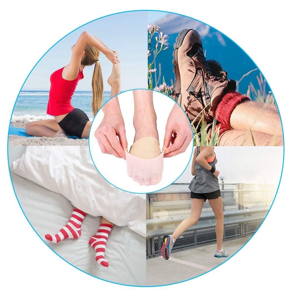 Шкарпетки для корекції Hallux Valgus з гелевою подушечкою, роздільник для великого пальця стопи Hallux Valgus, фото №6