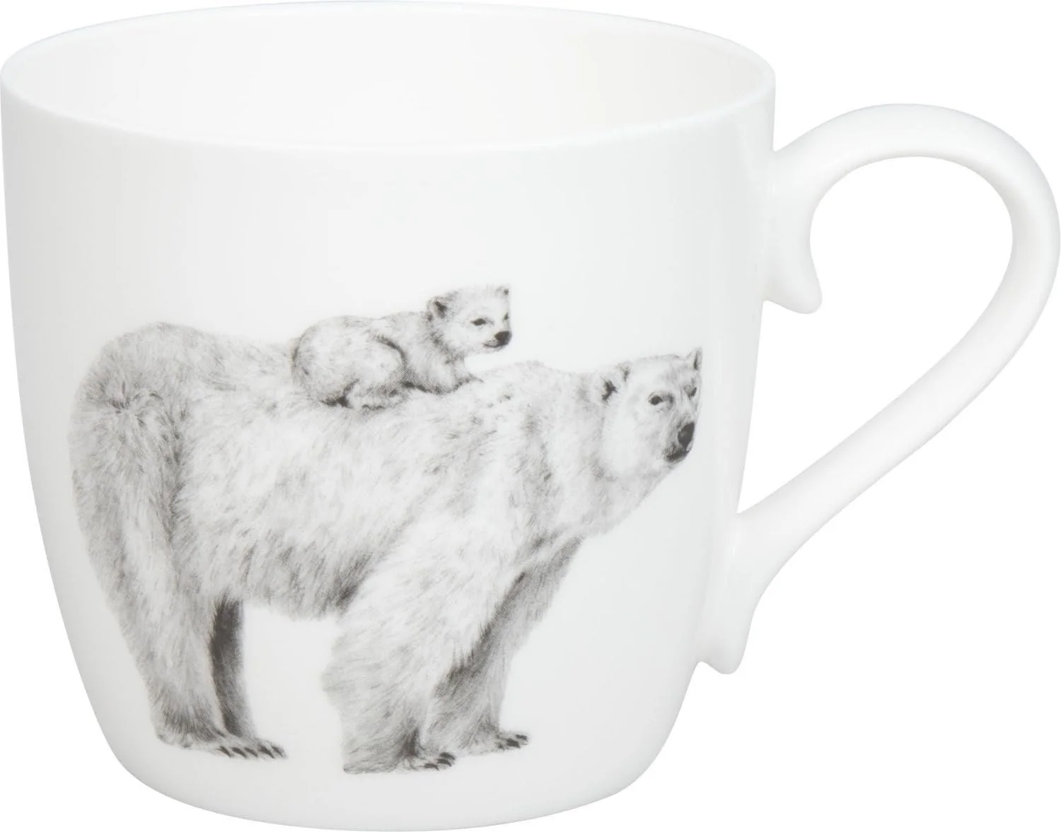 Кружка Könitz Porzellan Amazing Animals Білі ведмеді, фото №1 Кружка Könitz Porzellan Amazing Animals Білі ведмеді, фото №1