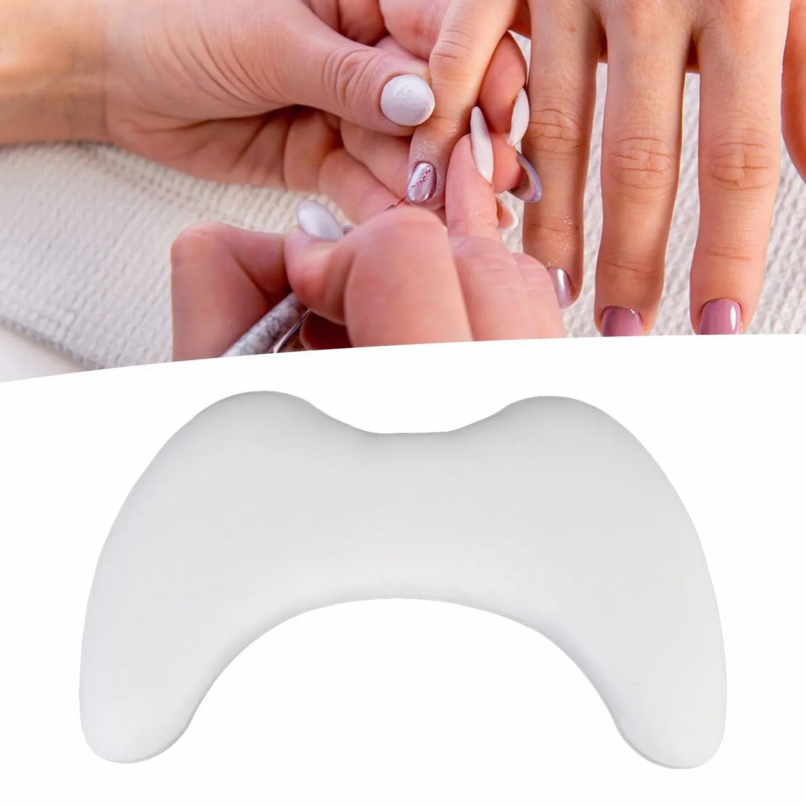Підставка для рук майстра манікюру U-подібна знімна подушка, фото №5 Підставка для рук майстра манікюру U-подібна знімна подушка, фото №5