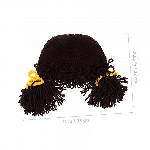 В'язана шапка VALICLUD для дівчинки - Фото 1