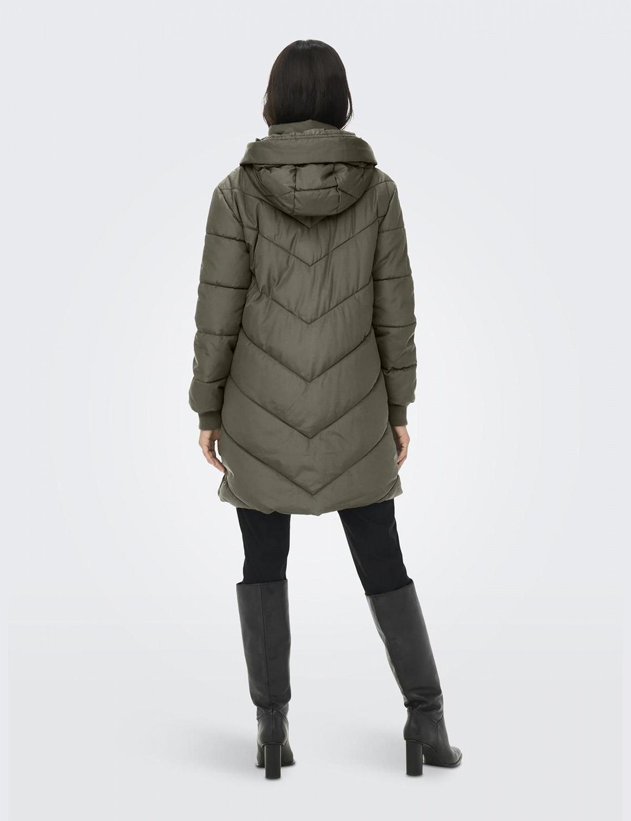 Куртка с капюшоном JdY Damen Jdyskylar Padded Hood Jacket OTW Noos, фото №4