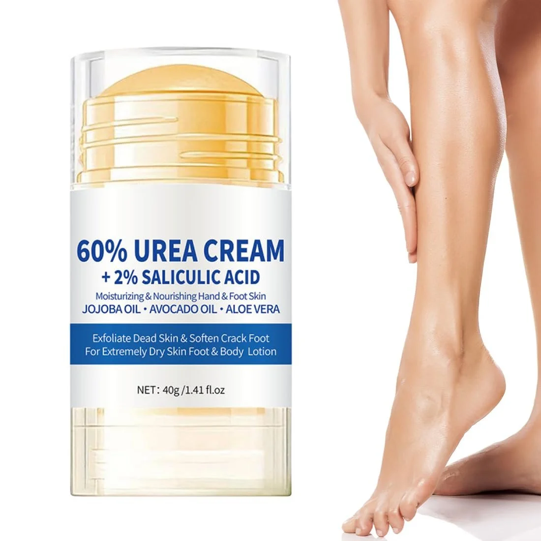 Крем для ног Увлажняющий против трещин с 60% мочевиной 1 шт., фото №7