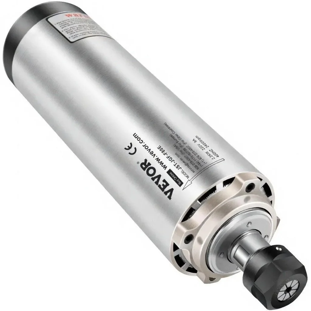 Шпиндельный двигатель VEVOR JST-JGF-80E Черно-серебряный, фото №2 Шпиндельный двигатель VEVOR JST-JGF-80E Черно-серебряный, фото №2