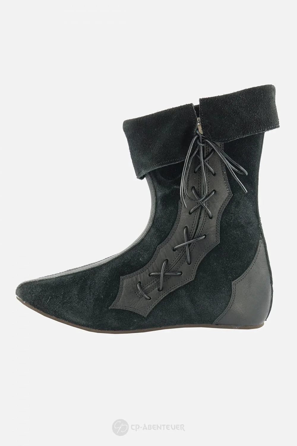 Черевики CP-Schuhe Чоботи Напівчоботи LARP Чорний, фото №2