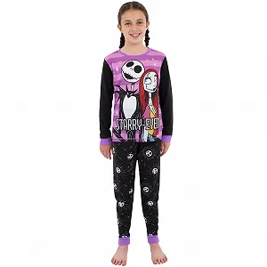 Піжама Disney Nightmare Before Christmas Jack Skellington для дівчат synthetic.ua - Фото 1