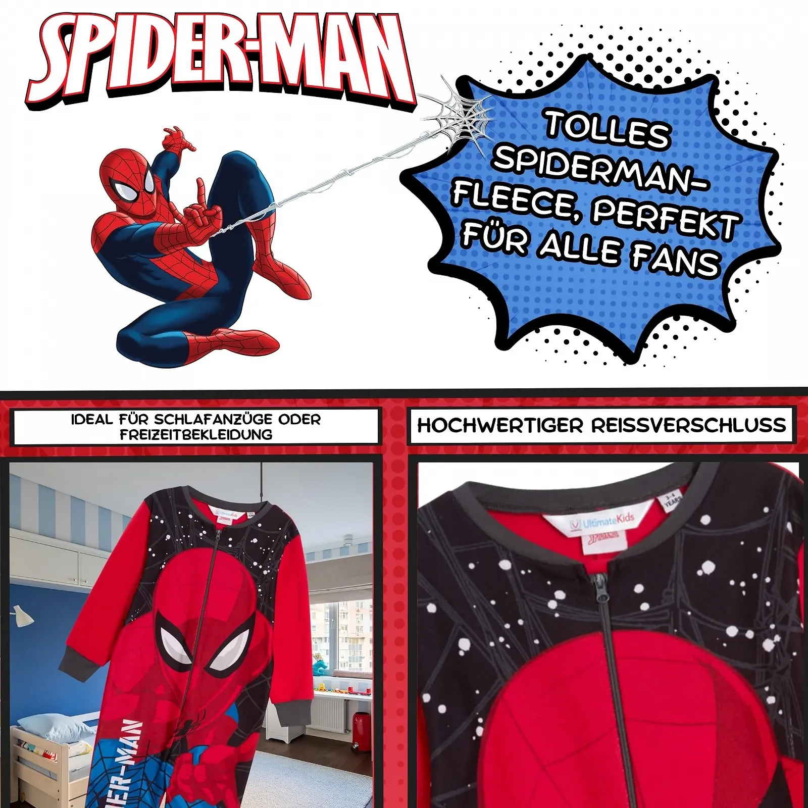 Комплект піжамний Marvel для хлопчиків, фото №3