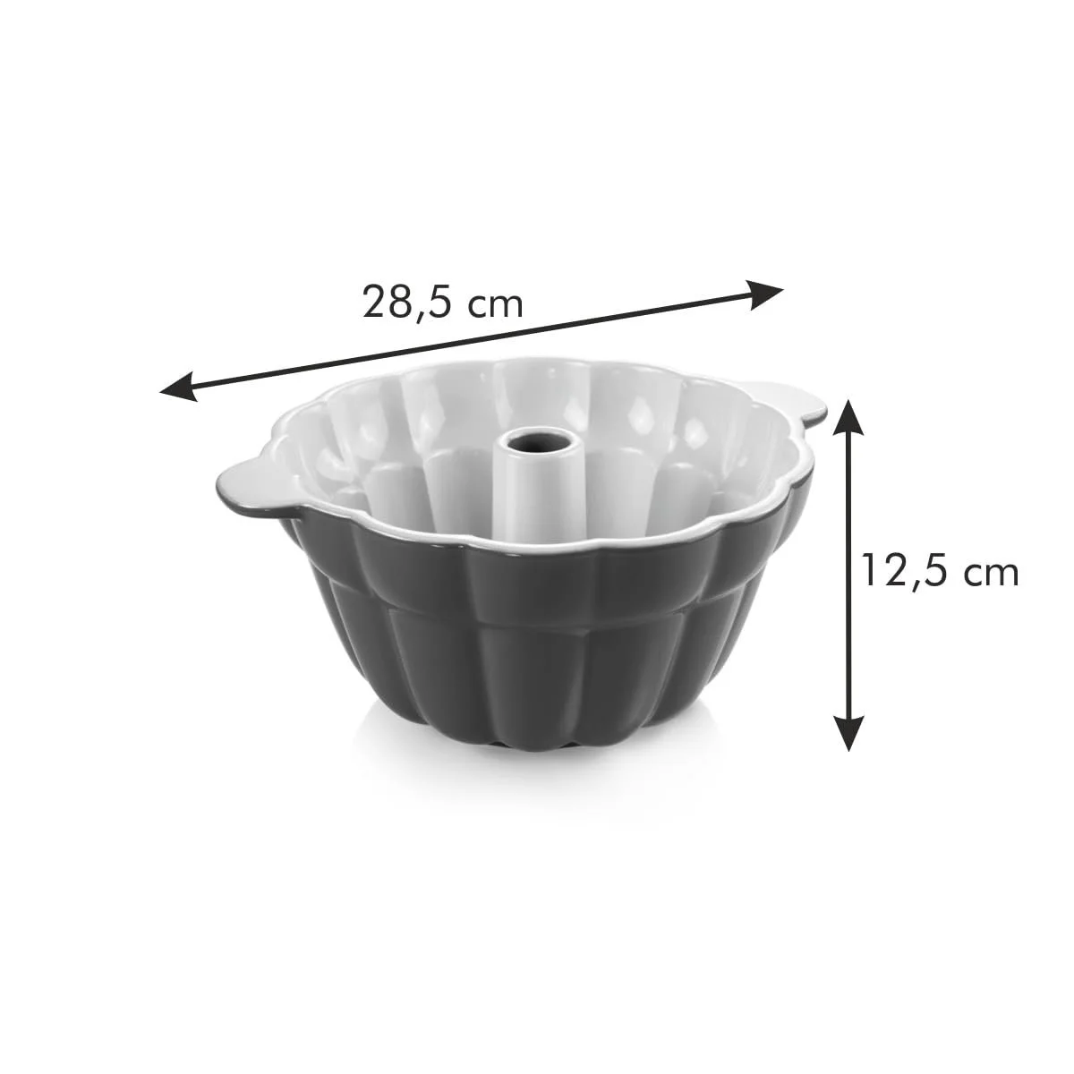 Форма для запікання Tescoma Delícia Bundt Cake керамічна бежева, фото №8