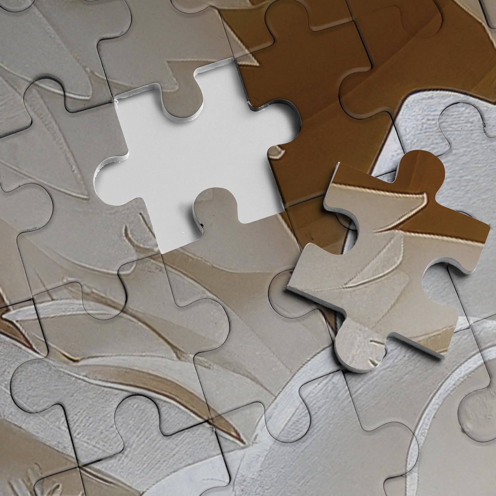 Пазл Paper Cut Art Owl 1000 елементів 70 x 50 см білий, фото №4