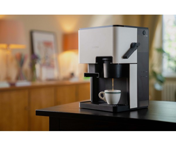 Nivona Кавомашина CUBE 1.4л, зерно автомат капуч авторецептів 4 бежево-чорний, фото №6