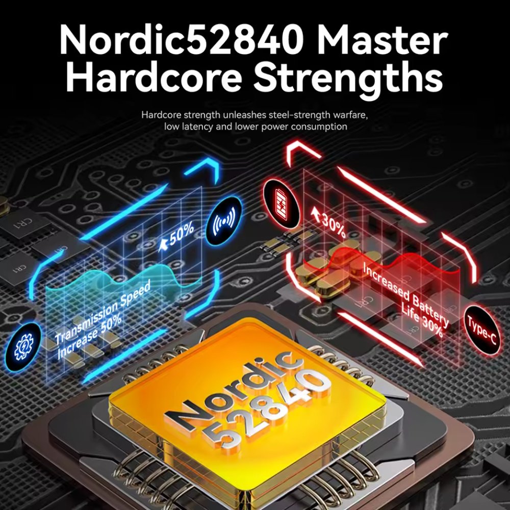 Игровая мышка Attack Shark R6 White PAW3950MAX 42K DPI 8000Гц 750IPS 50G, фото №5 Игровая мышка Attack Shark R6 White PAW3950MAX 42K DPI 8000Гц 750IPS 50G, фото №5