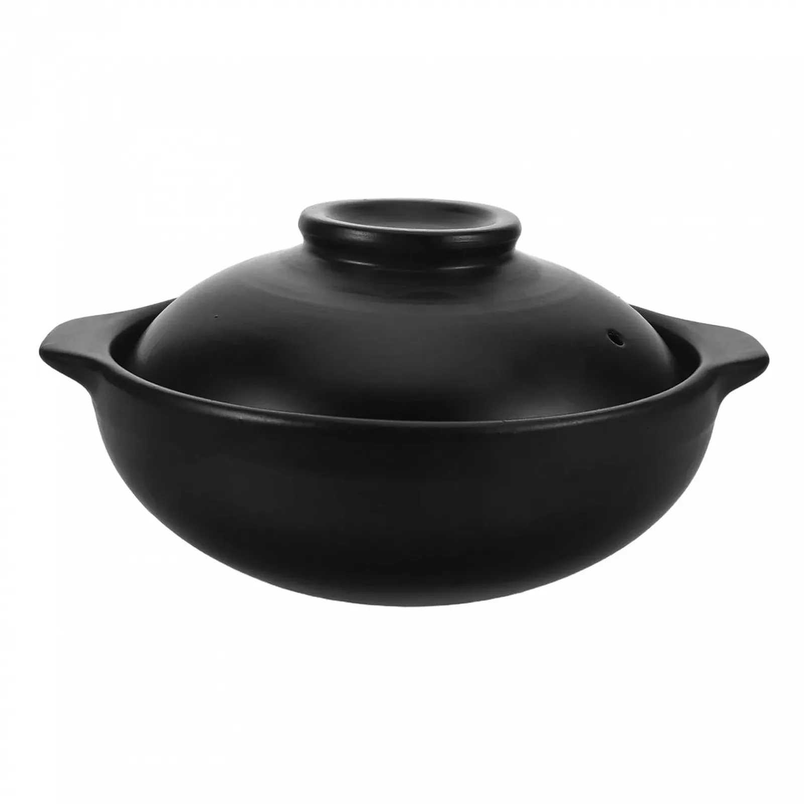 Кастрюля для супа Ciieeo Kitchen Cookware керамическая жаростойкая большая с крышкой, фото №1