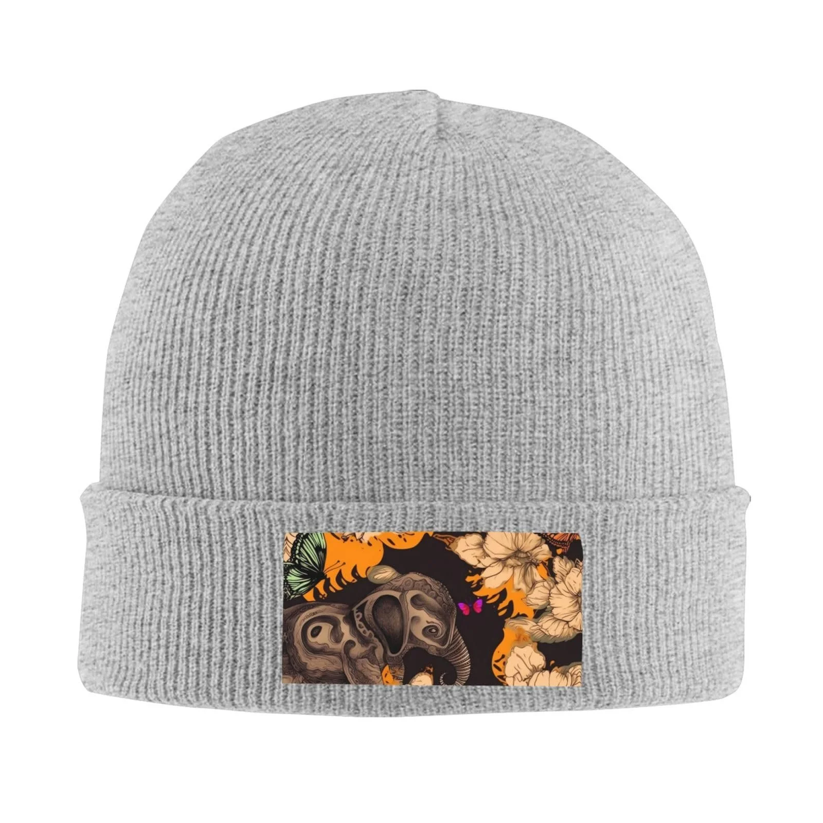 Шапка-бини со слоном и бабочкой для женщин, зимняя, теплая, вязаная, фото №4 Шапка-бини со слоном и бабочкой для женщин, зимняя, теплая, вязаная, фото №4