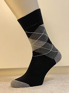 Диабетические носки 6 пар для женщин, неэластичные, с высоким содержанием хлопка, с мягкой резинкой, размер 4-7, набор synthetic.ua - Фото 1