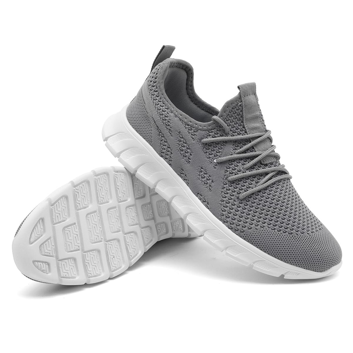 Кроссовки LANGFEUU Мужские Кроссовки для Бега Теннисные Кроссовки Спортивная Обувь Повседневная Обувь для Бега Легкие Дышащие Кроссовки для Ходьбы Фитнес Кроссовки для Бега на Открытом Воздухе 39-46 EU, фото №2