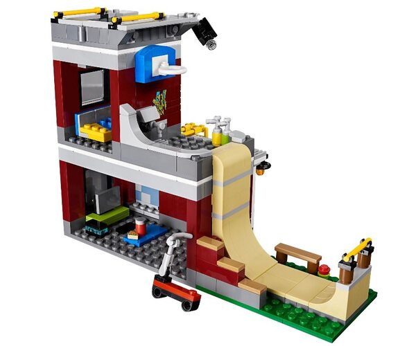 Конструктор LEGO Модульная Скейт-площадка (31081), фото №6