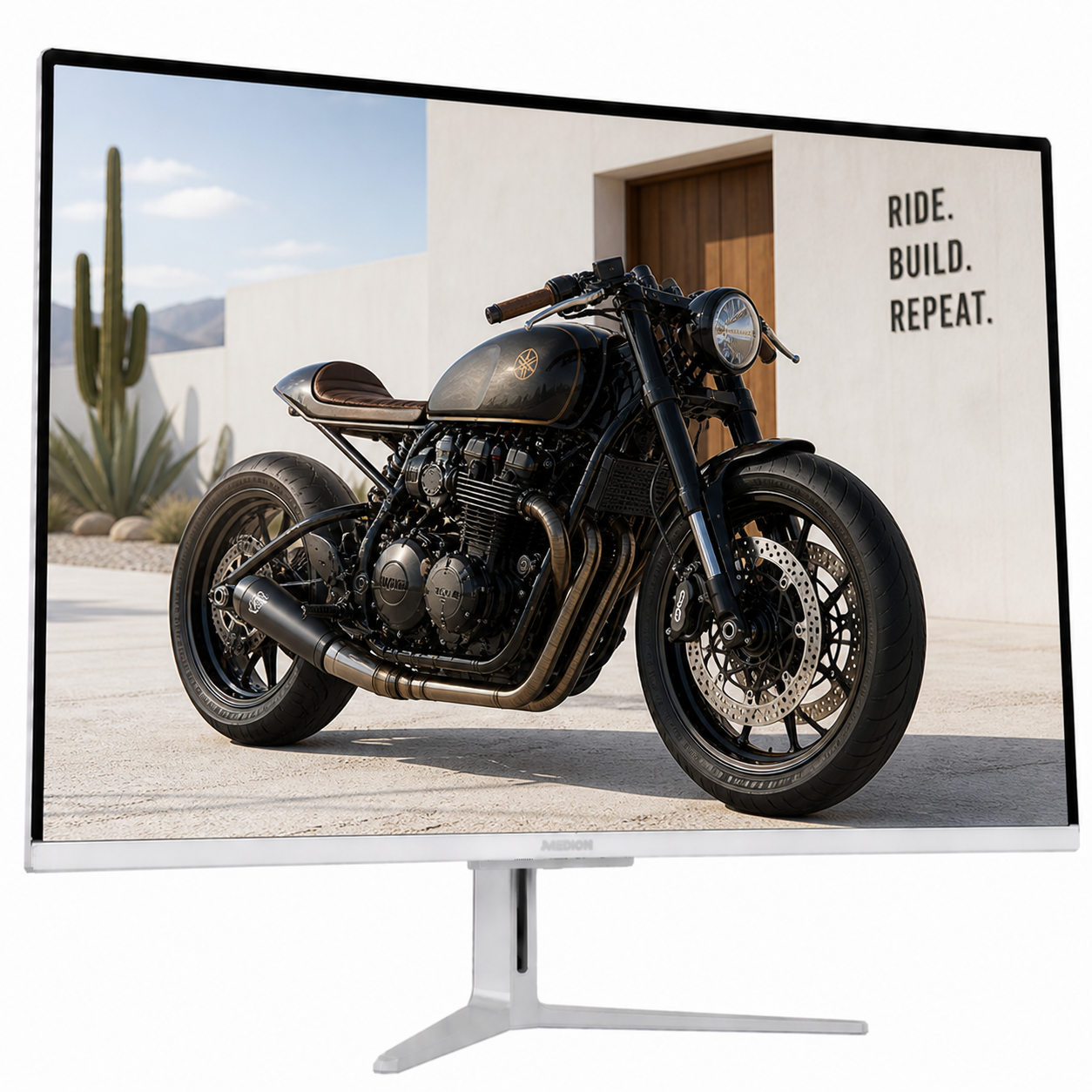 Моноблок 23.8" Medion (Lenovo Group) Akoya E23301 | AMD Ryzen 5 3500U | IPS (1920x1080) FullHD | RAM 8 ГБ | SSD 512 ГБ | AMD Radeon Vega 8 Graphics | Тонкий корпус | Wi-Fi 5 | Win11 (5220), фото №2 Моноблок 23.8" Medion (Lenovo Group) Akoya E23301 | AMD Ryzen 5 3500U | IPS (1920x1080) FullHD | RAM 8 ГБ | SSD 512 ГБ | AMD Radeon Vega 8 Graphics | Тонкий корпус | Wi-Fi 5 | Win11 (5220), фото №2