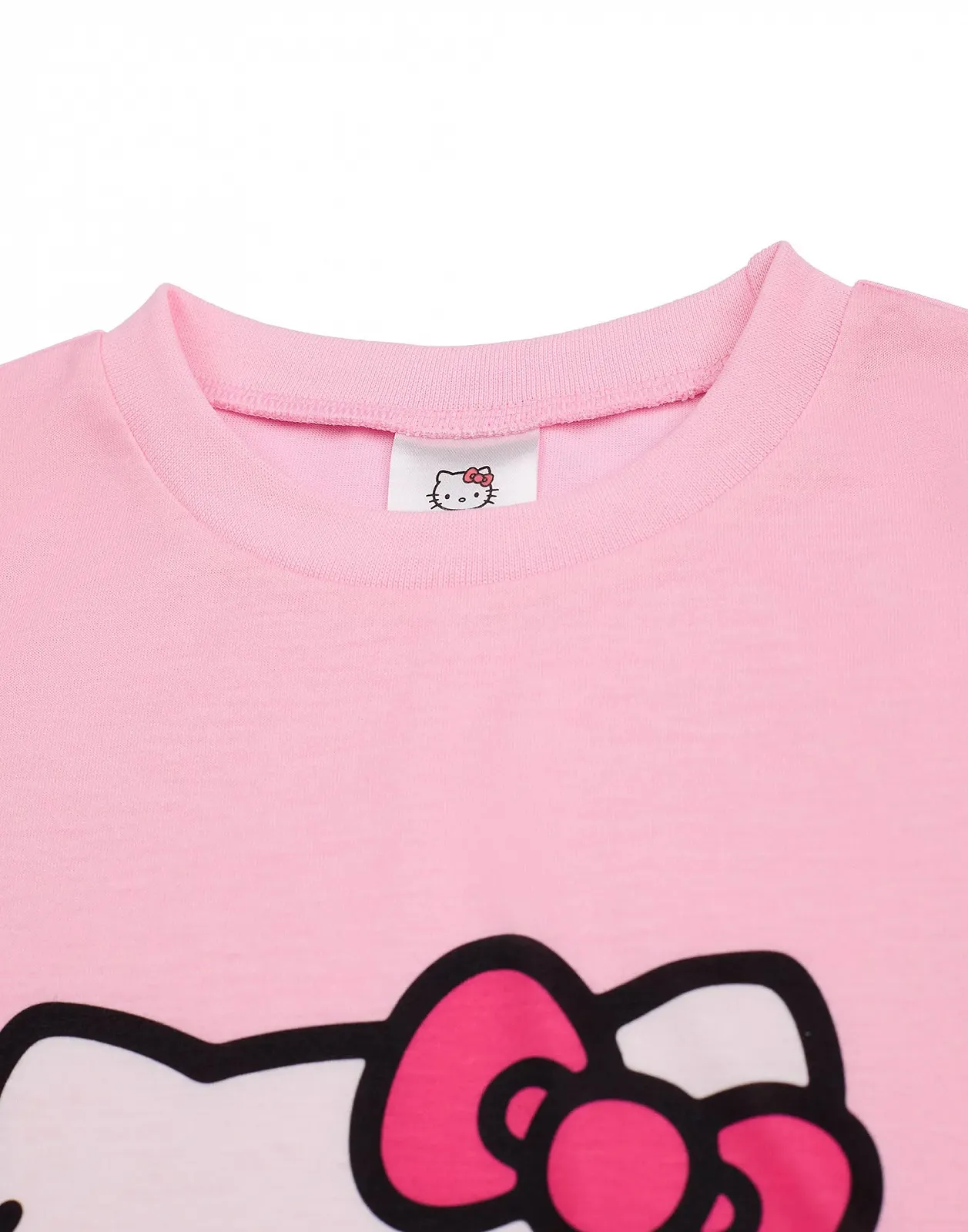 Комплект пижам Hello Kitty для девочек, 2 шт. Футболка с короткими рукавами и графическим принтом, синего и розового цветов, для детей и брюки пижамы с длинными штанинами. Детская одежда для сна с котенком, фото №7 Комплект пижам Hello Kitty для девочек, 2 шт. Футболка с короткими рукавами и графическим принтом, синего и розового цветов, для детей и брюки пижамы с длинными штанинами. Детская одежда для сна с котенком, фото №7