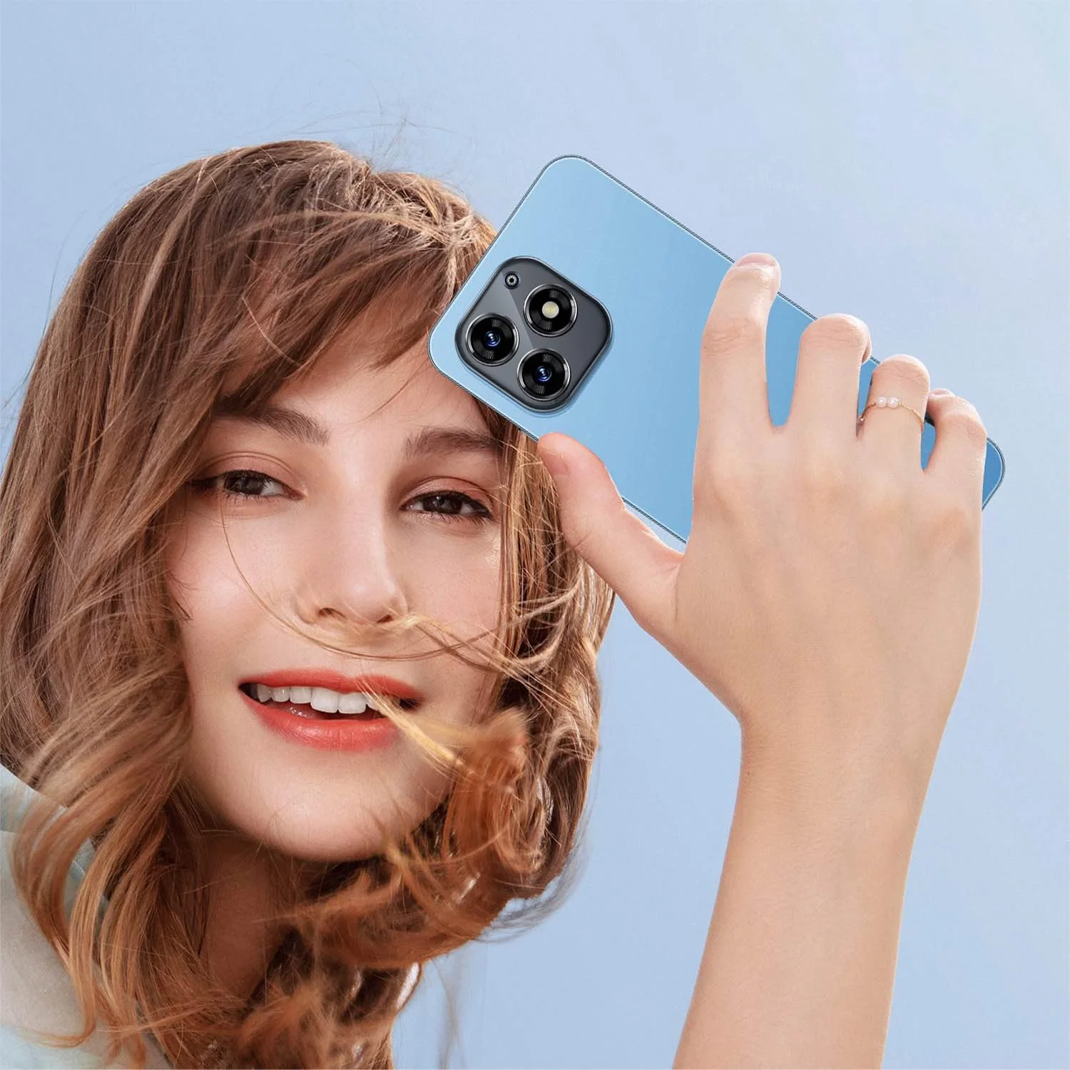 Смартфон MTGud MT15Pro 16GB ROM 128GB Expandable Dual SIM 3000 mAh Blue, фото №5