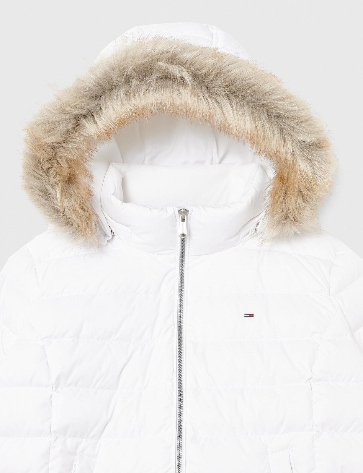 Куртка Tommy Jeans Basic Hooded Puffer Жіноча, фото №3